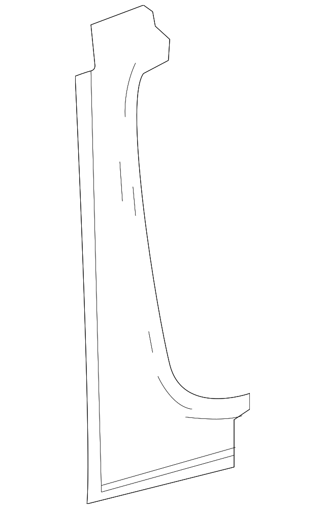 90669210027J69 Деталь FRONT TRIM, LEFT