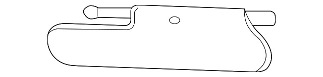 UZ101X7AD Деталь SUNVISOR, RIGHT