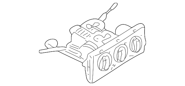 1K2N2-61190D Деталь HEATER CONTROL
