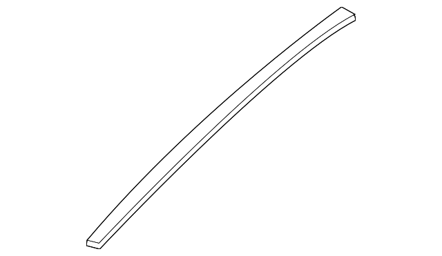 72728AL500 Деталь REVEAL MOLDING FASTENER, LEFT