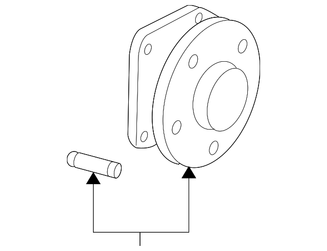 19122338 HUB & BEARING, LEFT