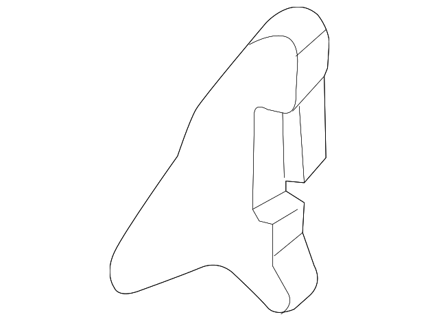 96693601 Деталь INSULATOR, RIGHT