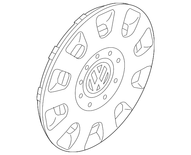 1T0-601-147-RGZ WHEEL COVER