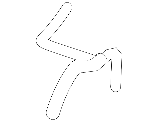 9L8Z-2A442-B BRAKE HOSE, LEFT