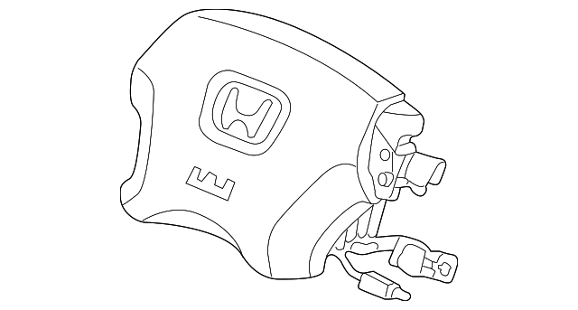 06770-SDB-A81ZB Деталь AIRBAG ASSY., DRIVER *YR248L* (TAUPE)