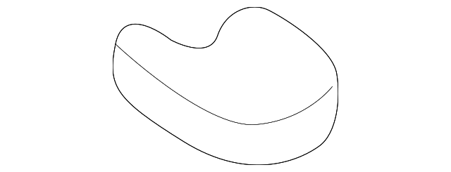 73139-08010-E0 Деталь BELT & RETRACTOR COVER, RIGHT
