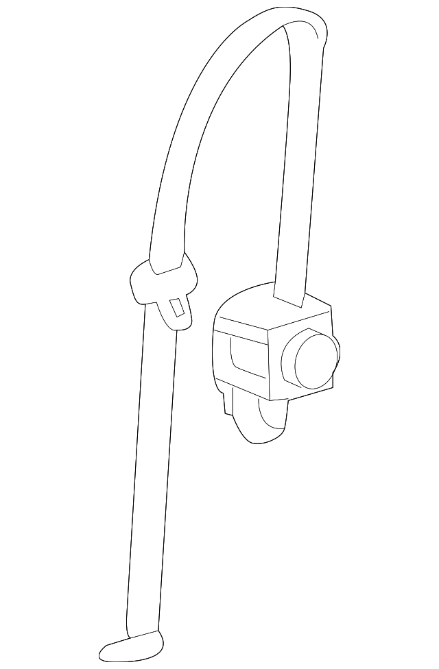 73301-08010-C1 Деталь BELT & RETRACTOR
