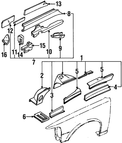 Q45 INNER COMPONENTS 2