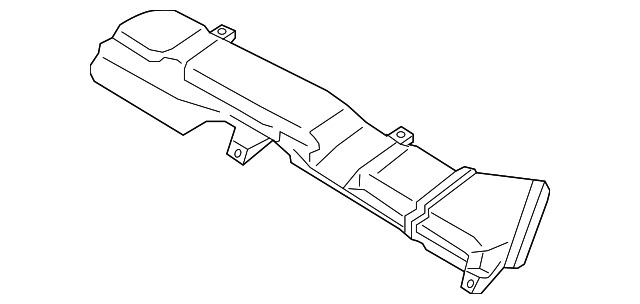 279821LA2C Деталь UPPER DUCT, LEFT