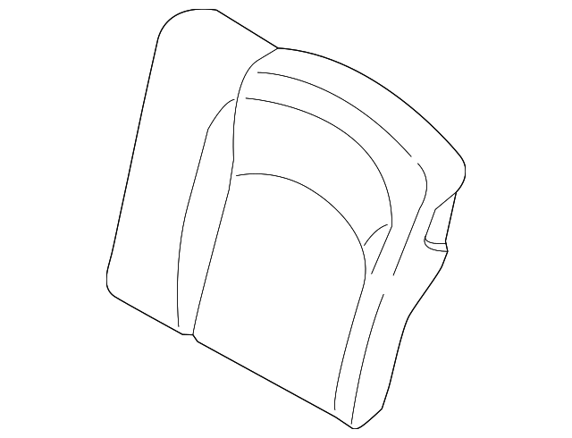 52-20-7-369-127 SEAT BACK COVER