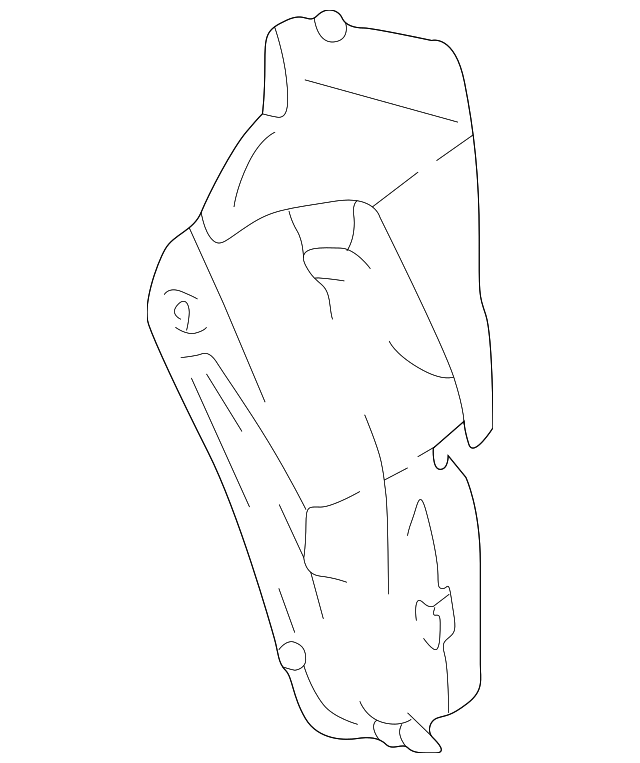 86821-3C000 Деталь GUARD, LEFT