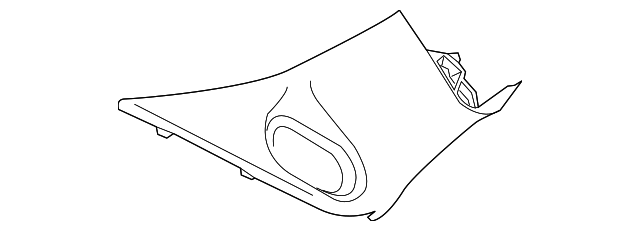 51-43-4-825-017 Деталь WNDSHLD PLR TRIM, LEFT