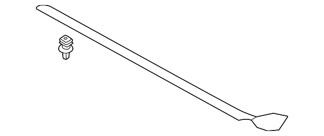 51-47-7-298-799 Деталь SCUFF PLATE, LEFT