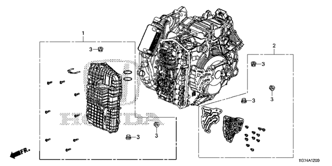 PILOT AT OIL PAN - COVER (9AT)