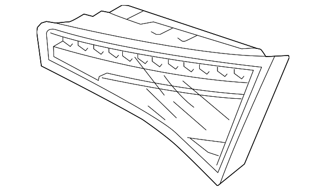 92414-4U100 Деталь LENS & HOUSING, RIGHT