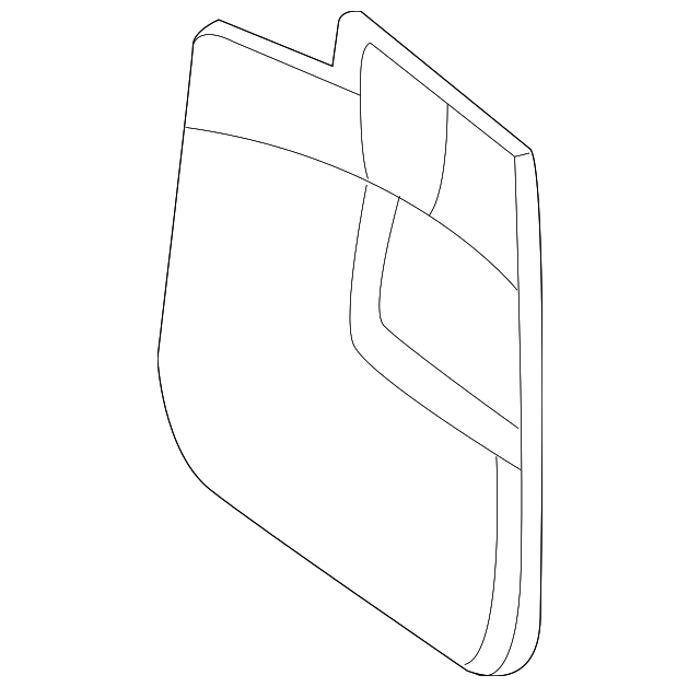 3L1Z16A550AAB Деталь MUD GUARD