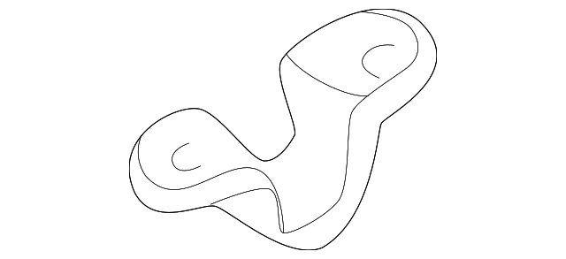FB01-34-155 Деталь STABILIZER BAR BRACKET, RIGHT