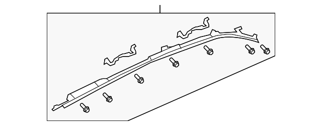 78870-SLN-A81 Деталь MODULE ASSY., R. SIDE CURTAIN AIRBAG
