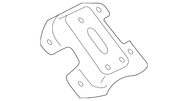 15969185 Деталь MOUNT BRACKET, LEFT