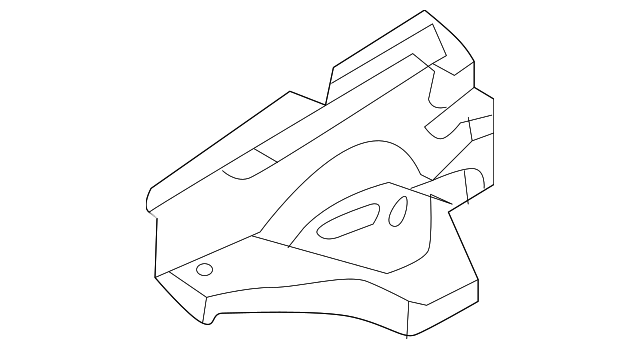 66756-3V000 Деталь INNER SIDE PANEL, LEFT