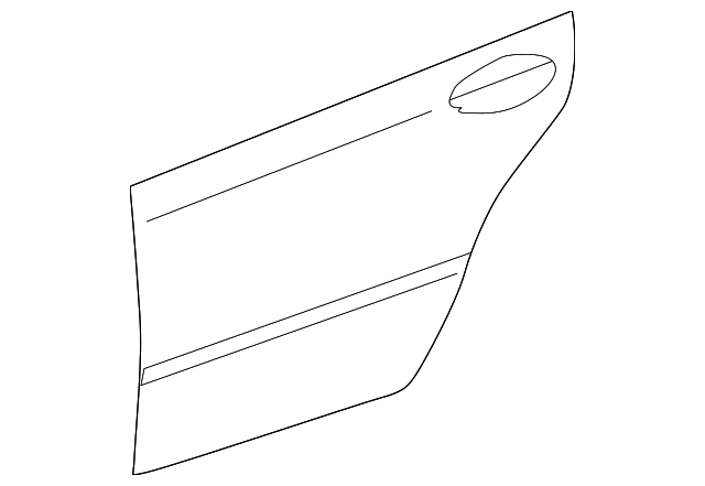 4574362AD Деталь OUTER PANEL, RIGHT