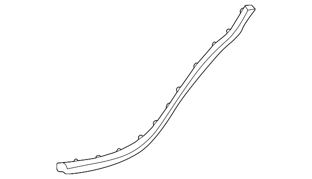 4780159AC Деталь DOOR W'STRIP, LEFT
