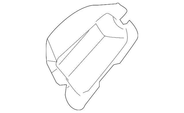 89897-3J000 Деталь ANCHOR COVER, LEFT