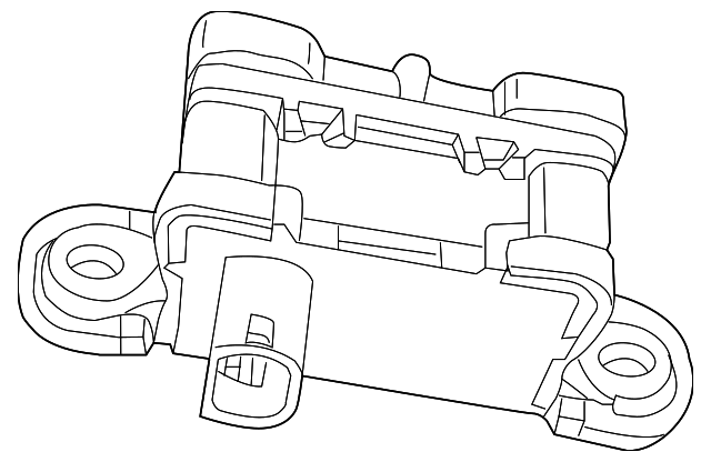 7B0-907-389 Деталь YAW RATE SENSOR