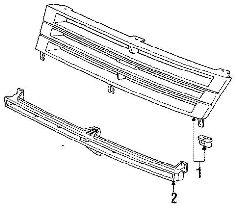 Colt GRILLE & COMPONENTS