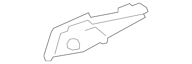 13505895 HANDLE BASE, LEFT
