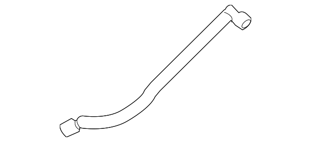 12662046 Деталь PCV TUBE, RIGHT