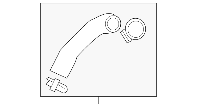 12662888 Деталь AIR HOSE, RIGHT