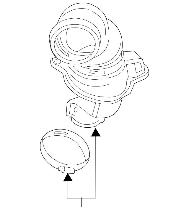 22935829 Деталь OUTLET DUCT, LEFT