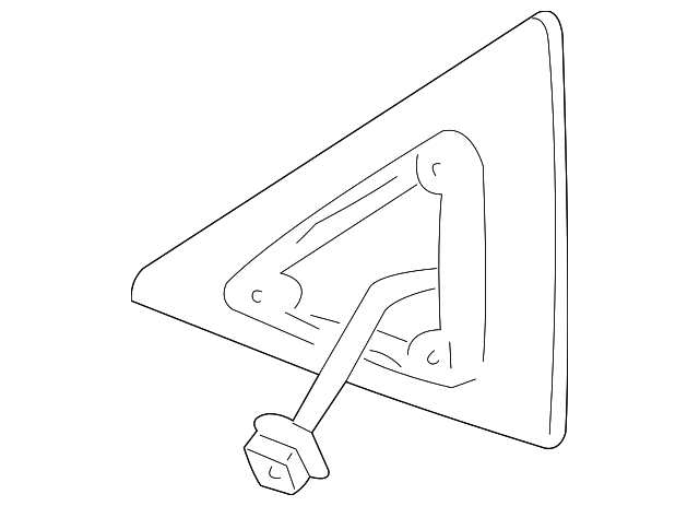 87670-39001 Деталь OUTER COVER, LEFT