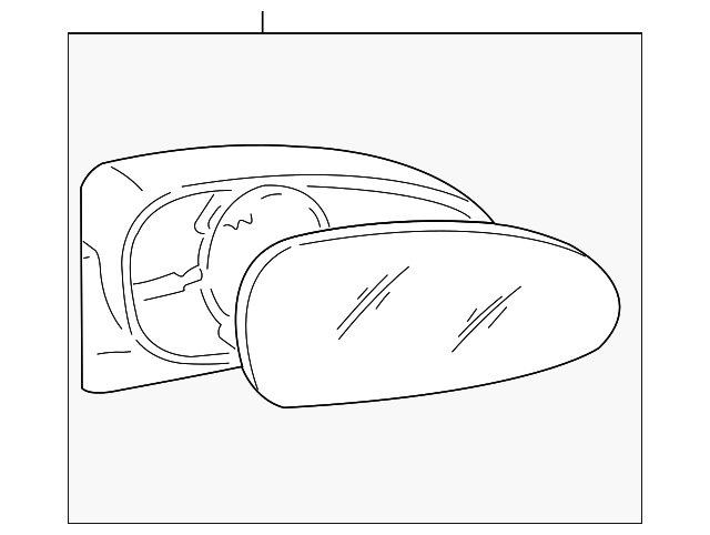 87606-39601 Деталь MIRROR ASSY, RIGHT