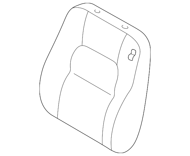 4K52Y-57150ACQ6 Деталь SEAT BACK, LEFT