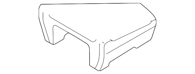 1K55D-88119ACY Деталь PEDESTAL, LEFT
