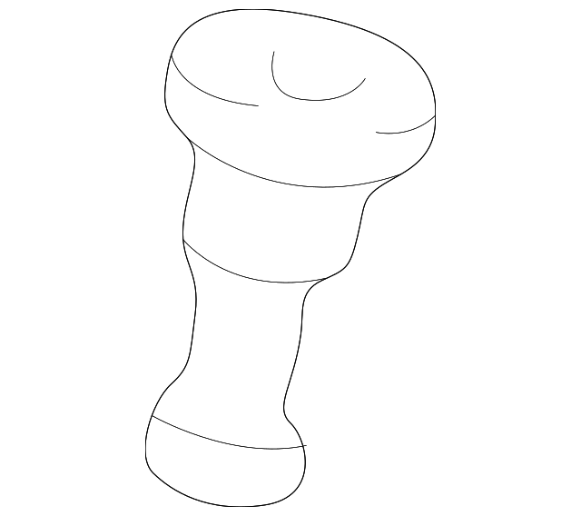 0K95A-88143GE Деталь HEADREST GUIDE, LEFT