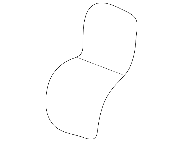 2K52Y-88163GE5 Деталь SEAT BACK COVER, LEFT