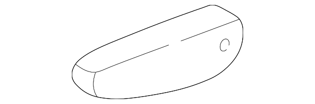 2K54A-88125CQ5 Деталь ARMREST, LEFT