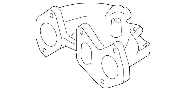 022-253-018-P Деталь EXHAUST MANIFOLD