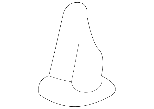 75867-06020 Деталь ROCKER MOLDING CLIP, LEFT