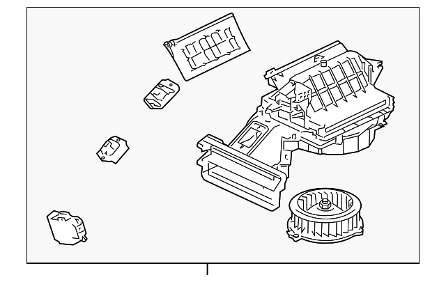 MR568111 BLOWER ASSY