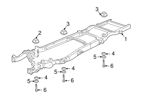 Express 1500 FRAME & COMPONENTS