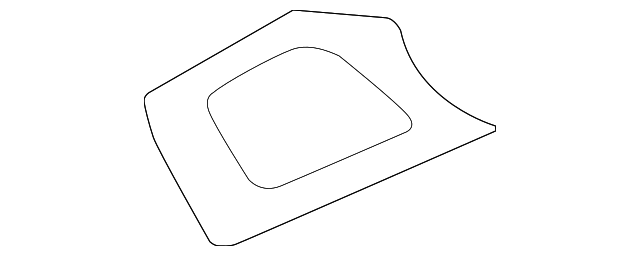 92263600 Деталь UPPER TRIM PANEL, LEFT