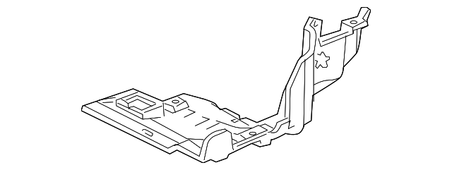 75894-4M420 Деталь UNDER COVER, LEFT