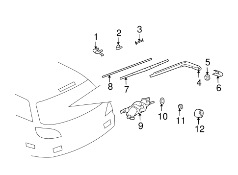 Lancer WASHER COMPONENTS