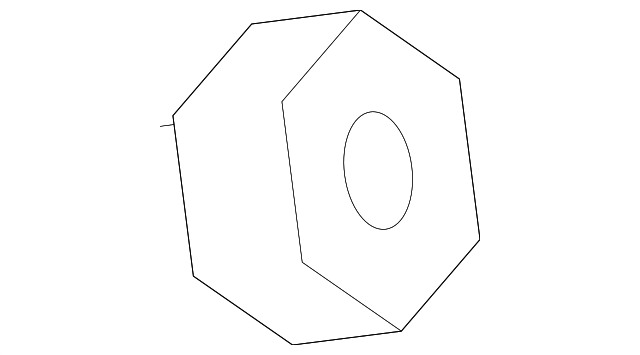 MB848552 Деталь WIPER MOTOR NUT