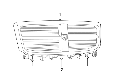 Durango GRILLE & COMPONENTS