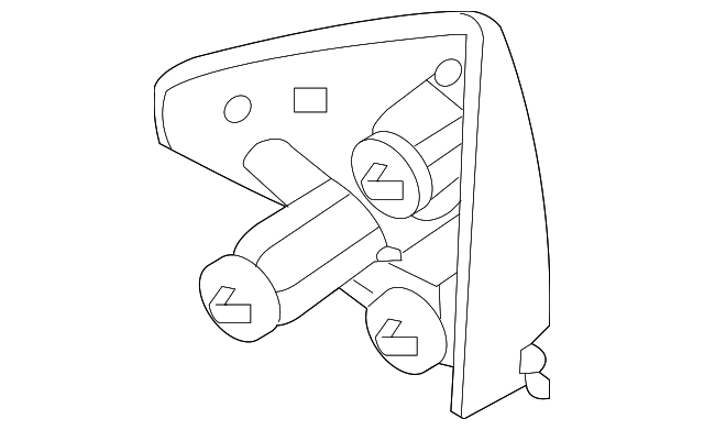 7T4Z-17074-B Деталь UPPER TRIM, RIGHT